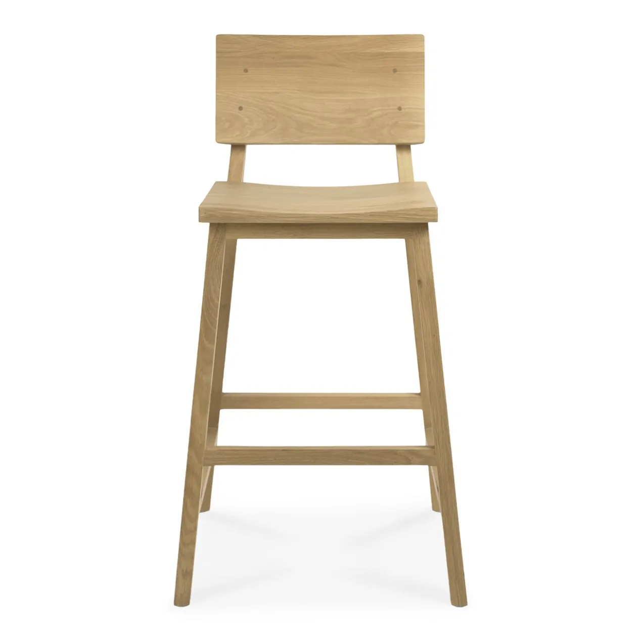 Barkruk N3 H67 cm eiken geolied