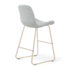 Barkruk Nino-Fé H65 cm beige onderstel grijs melange