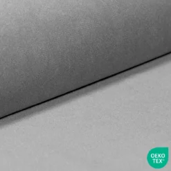 Barkruk Nino-Fé velvet grijs - zwart onderstel - 65 cm