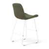 Barkruk Nino-Fé wit onderstel forestgroen 65 cm