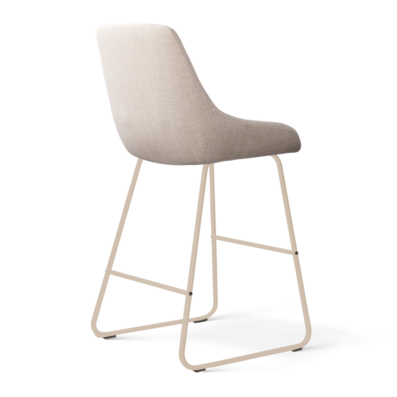 Barkruk Nino-Isa H65 cm beige onderstel beige