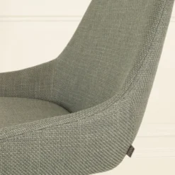 Barkruk Nino-Isa saliegroen - zwart onderstel - 75 cm