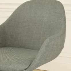 Barkruk Nino-Mae licht groen - zwart onderstel - 65 cm