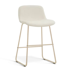 Barkruk Nino-Mats H65 cm beige onderstel cottonbeige