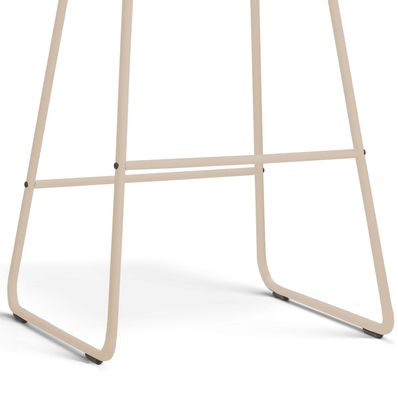 Barkruk Nino-Mats H65 cm beige onderstel cottonbeige