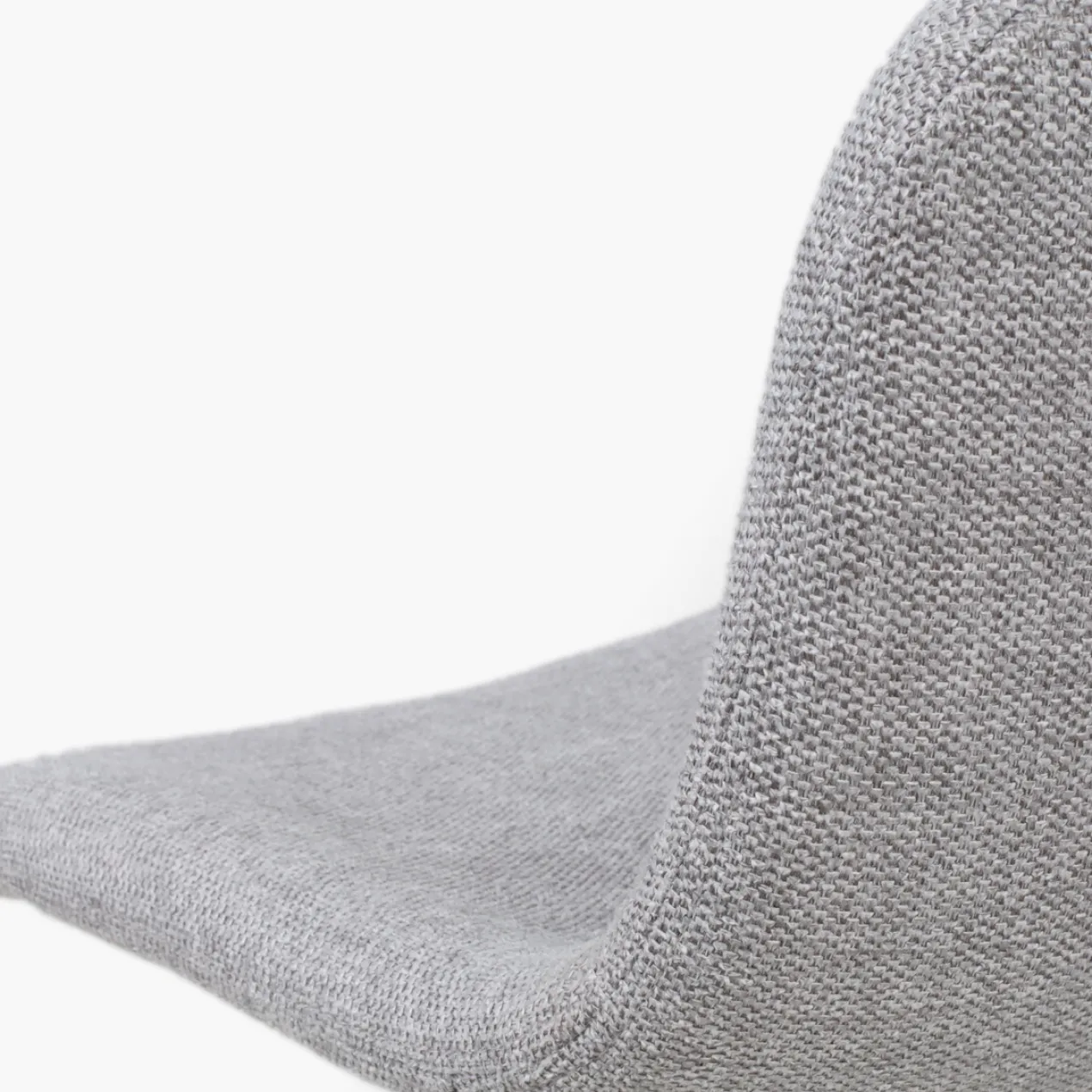 Barkruk Nino-Mats lichtgrijs - zwart - 65 cm - set van 2