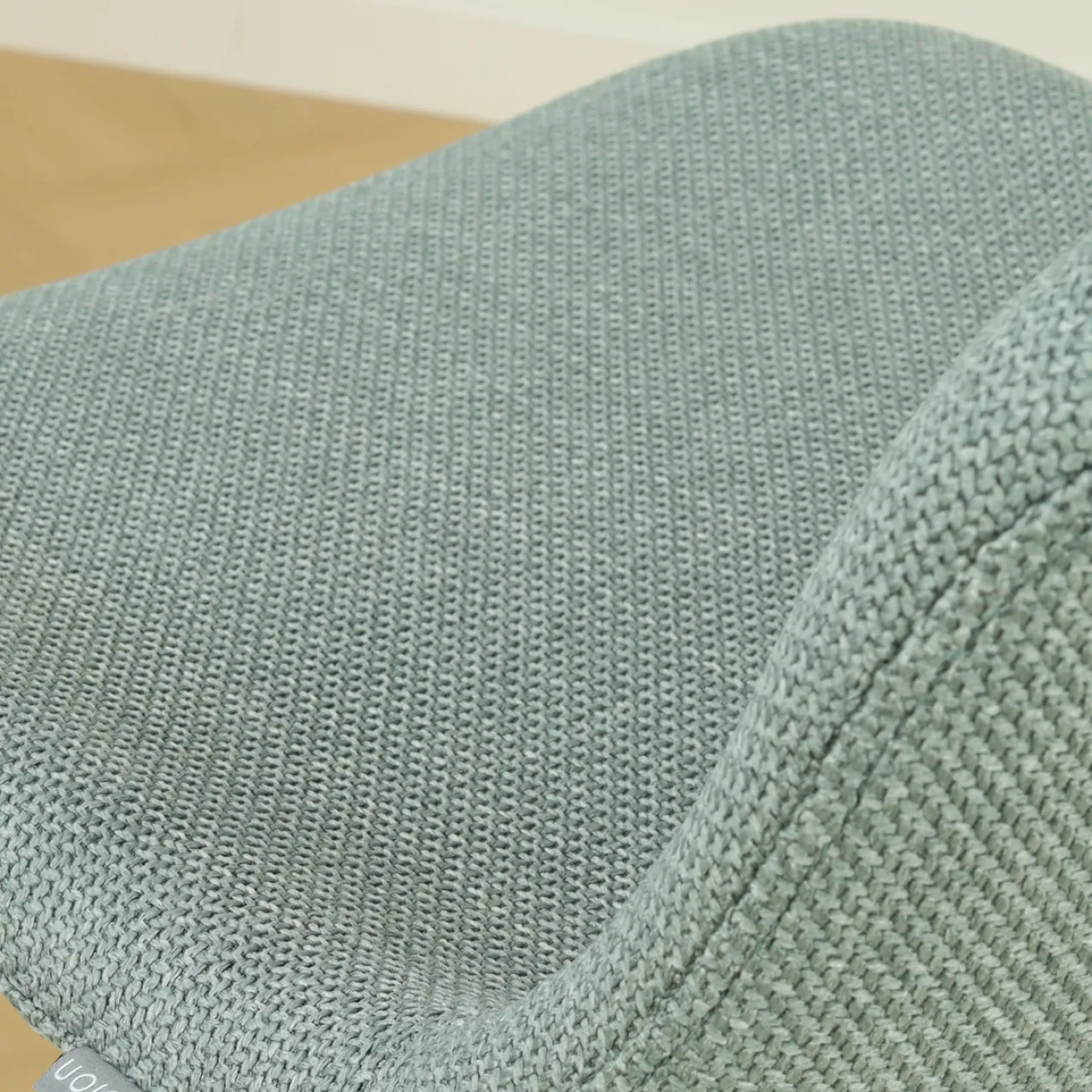 Barkruk Nino-Mats wit onderstel saliegroen 65 cm