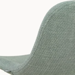 Barkruk Nino-Mats wit onderstel saliegroen 65 cm
