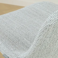 Barkruk Nino-Mats zwart onderstel grijs melange 65 cm