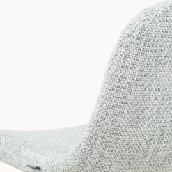 Barkruk Nino-Mats zwart onderstel grijs melange 65 cm