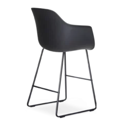 Barkruk Nino-Puk zwart H65 cm