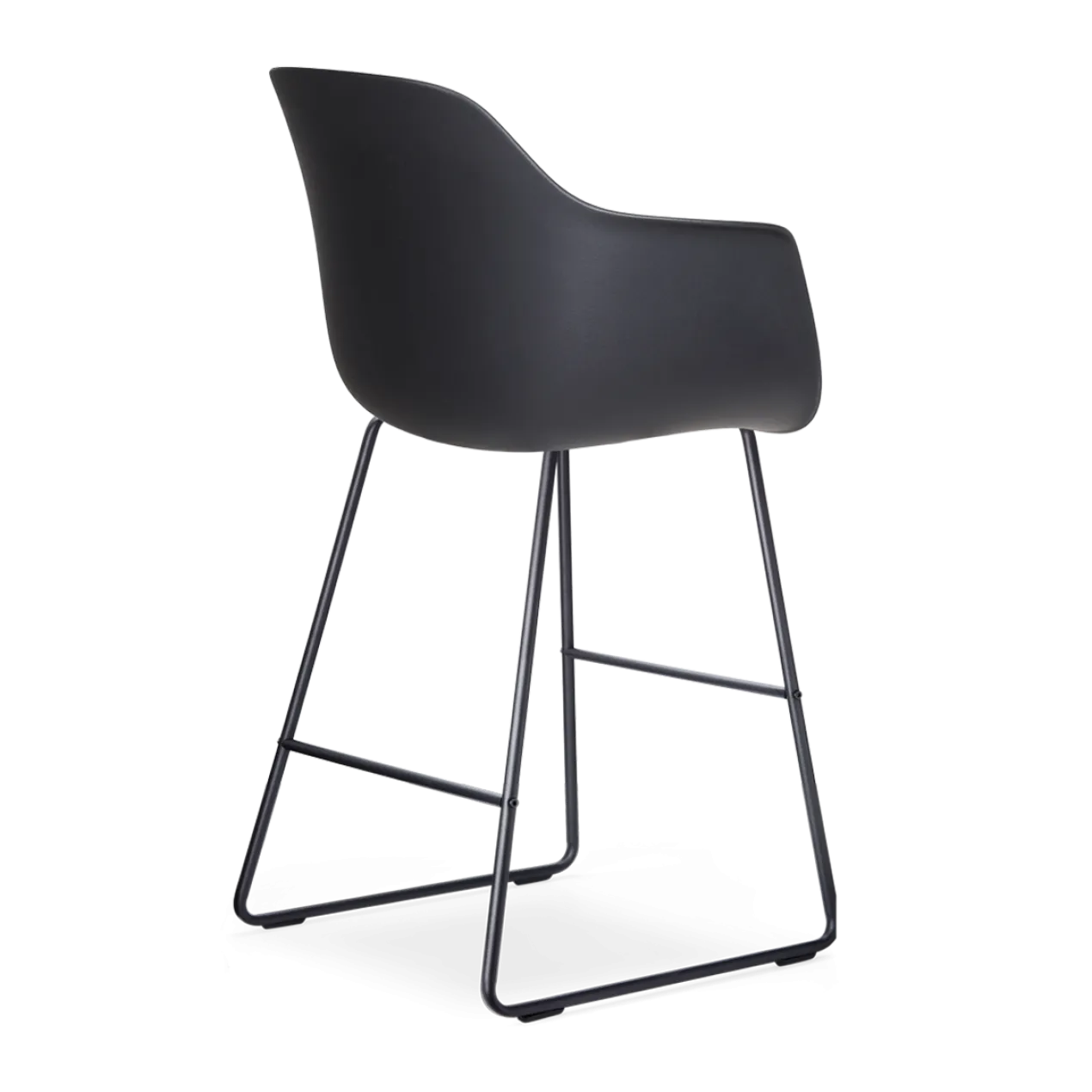 Barkruk Nino-Puk zwart H65 cm