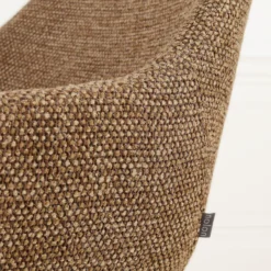 Barkruk Niva-Mae draaibare tulp bruin blend beige