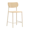 Barkruk Rian rotan zitting beige 67 cm