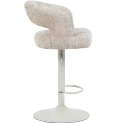 Barkruk Vince beige onderstel beige