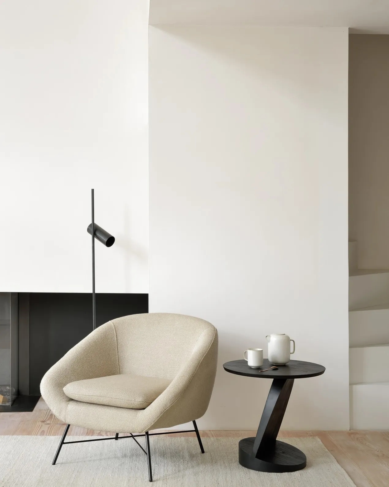 Barrow lounge chair - copper