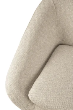 Barrow lounge chair - off white