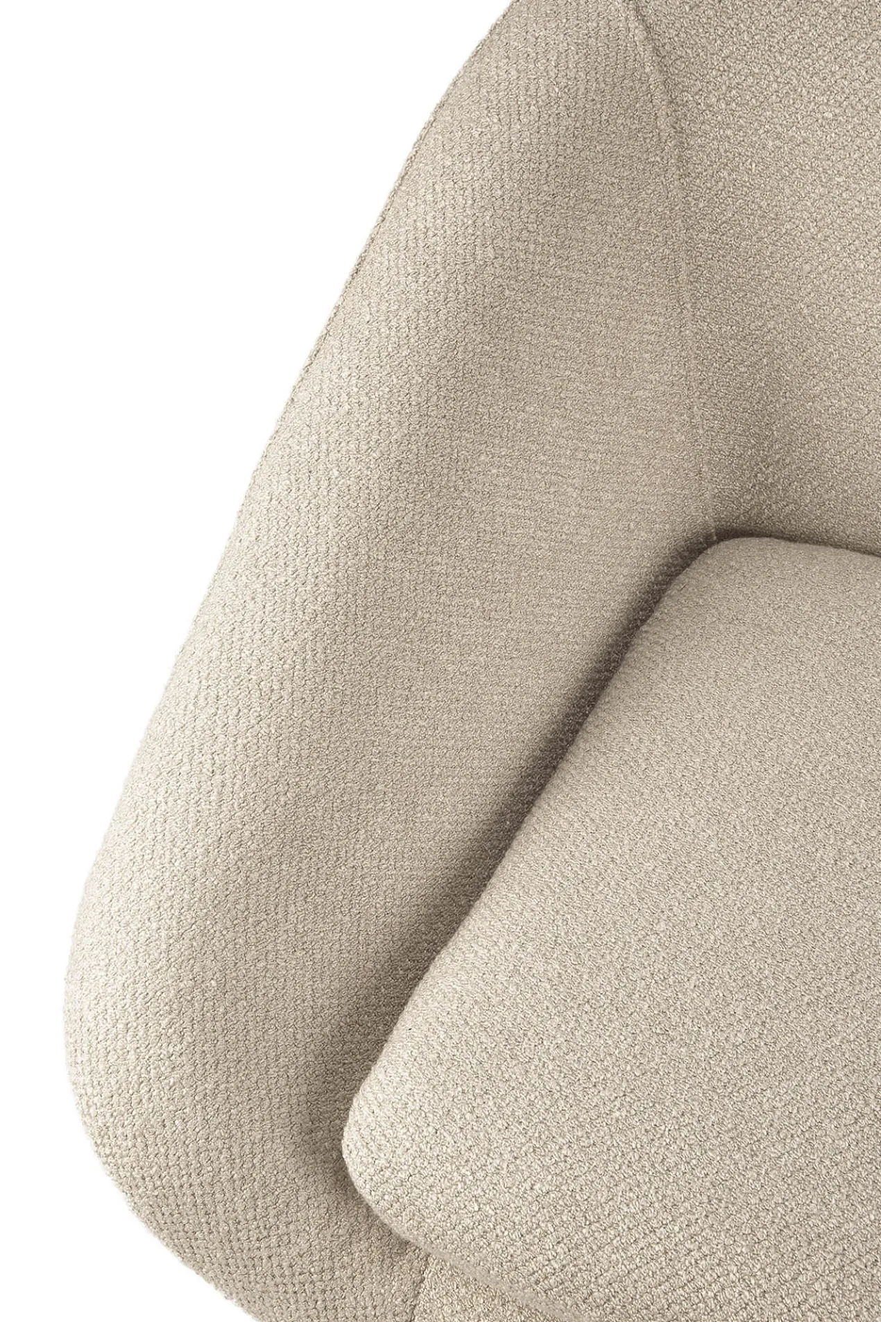 Barrow lounge chair - off white