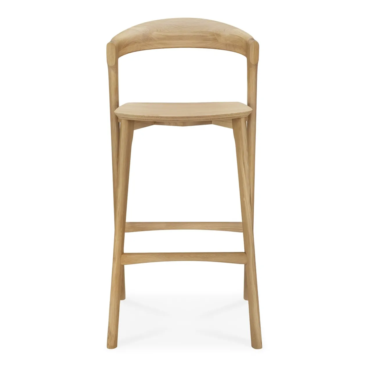 Barstoel Bok gelakt eiken 76