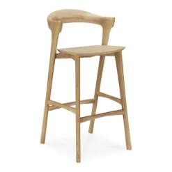 Barstoel Bok gelakt eiken 76