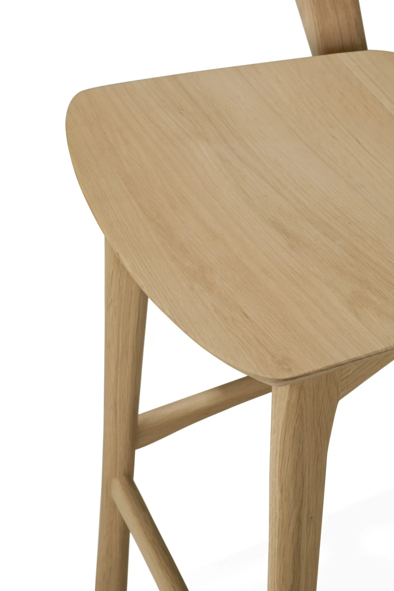 Barstoel Bok geolied eiken 66 cm