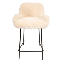 Barstoel Hair (set van 2) Barstoel Hair-set van 2-beige