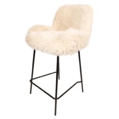 Barstoel Hair (set van 2) Barstoel Hair-set van 2-beige