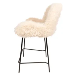 Barstoel Hair (set van 2) Barstoel Hair-set van 2-beige (Kopie)