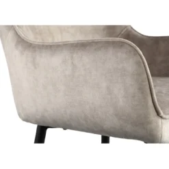Barstoel Pim Velvet Beige M