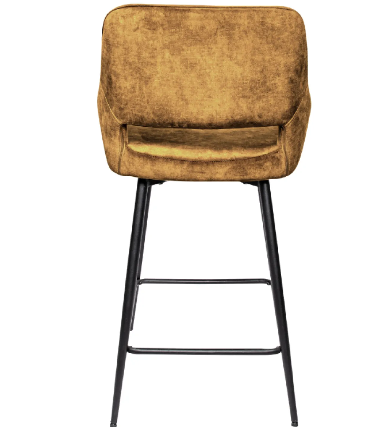 Barstoel Pim Velvet Oker M