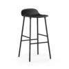 Bar Stool Form Steel black 75 cm