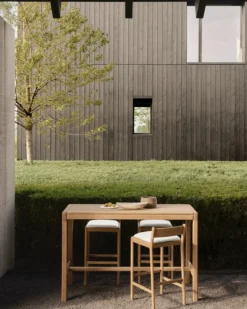 Bartafel Jack outdoor teak 160x80 cm