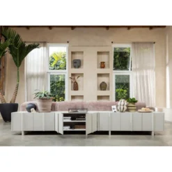 Basu tv meubel 200 cm grenen dust [fsc]