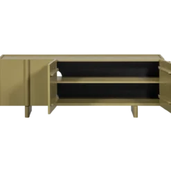 Basu tv meubel 152 cm grenen moss [fsc]