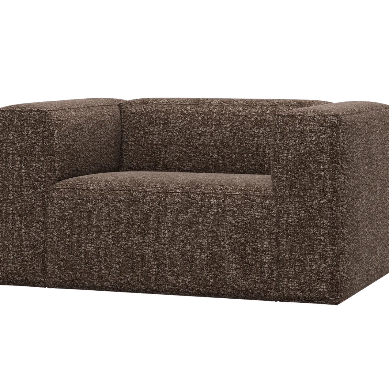 Bean fauteuil bruin melange