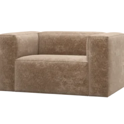 Bean fauteuil chenille velvet taupe