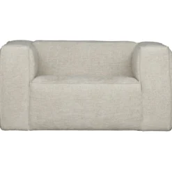 Bean fauteuil grove melange stof naturel