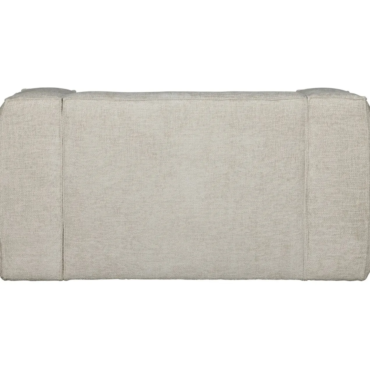 Bean fauteuil grove melange stof naturel