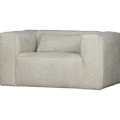Bean fauteuil grove melange stof naturel