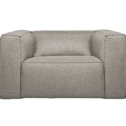 Bean fauteuil incl. kussen lichtgrijs