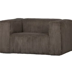 Bean fauteuil ribstof mud