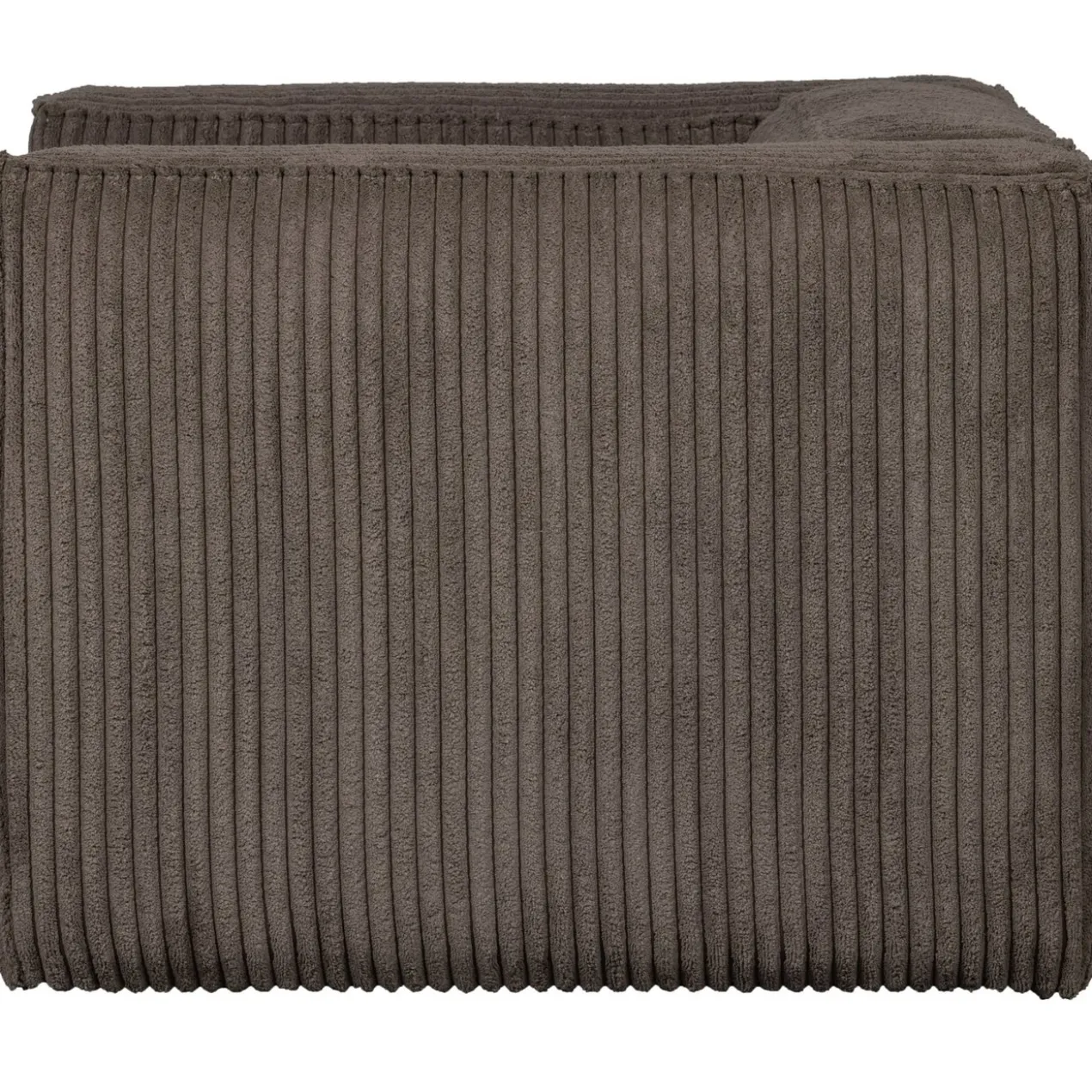 Bean fauteuil ribstof mud