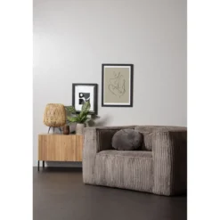 Bean fauteuil ribstof terrazzo