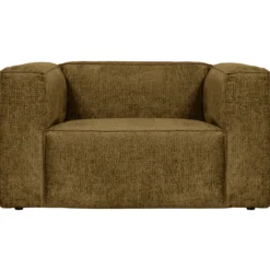 Bean fauteuil structure velvet spices