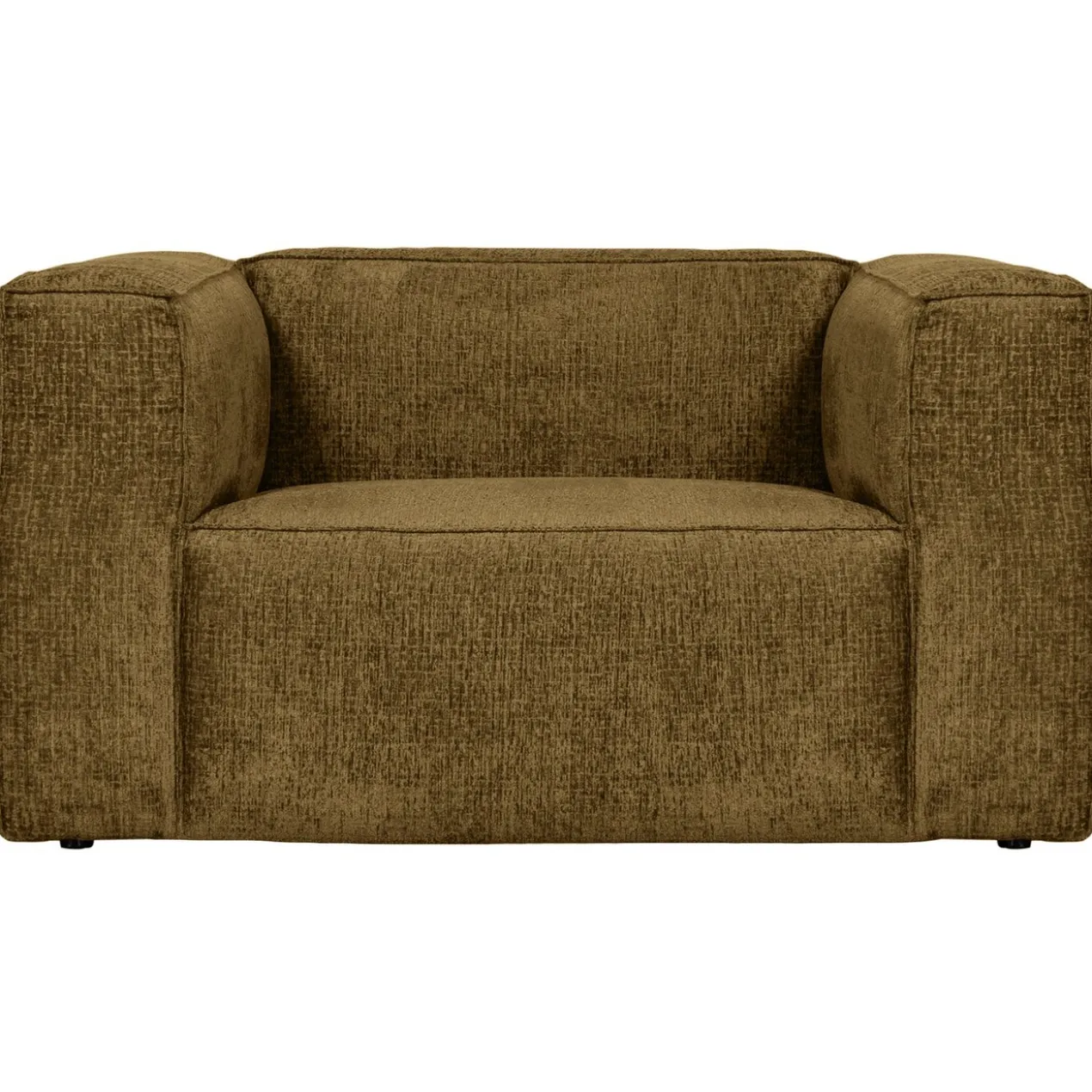 Bean fauteuil structure velvet spices