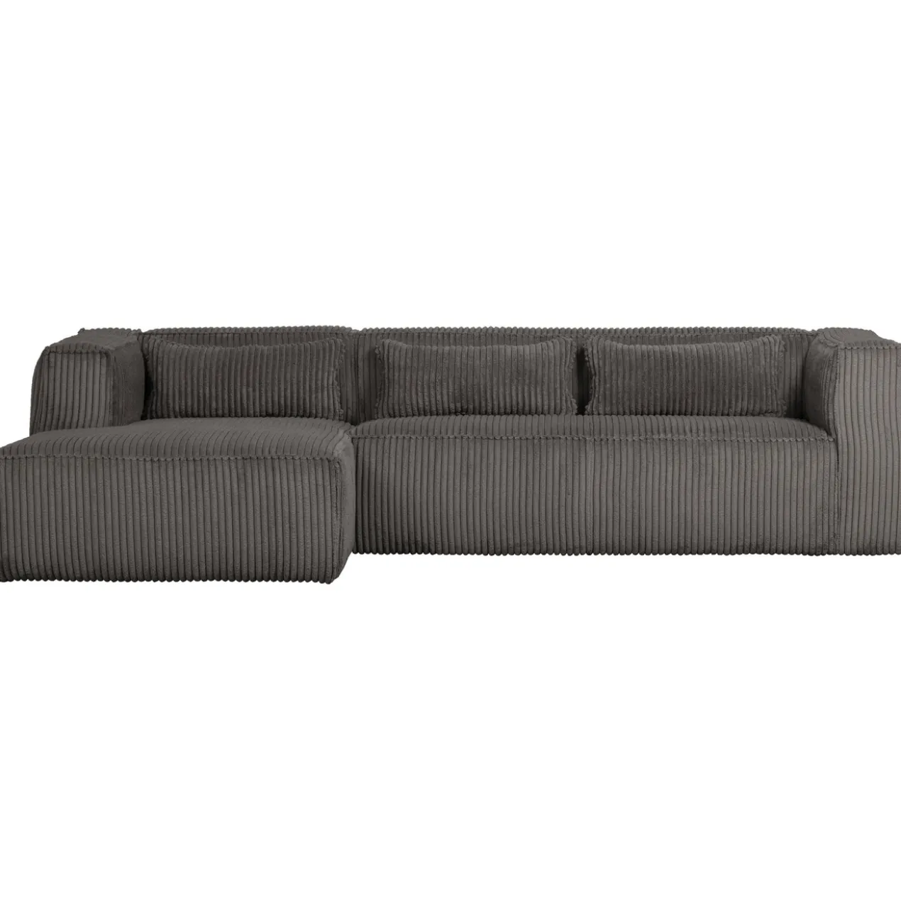 Bean hoekbank links ribstof terrazzo