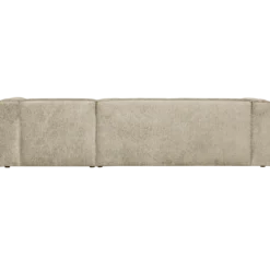 Bean hoekbank rechts structure velvet buttermilk
