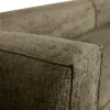 Bean hoekbank rechts structure velvet moss