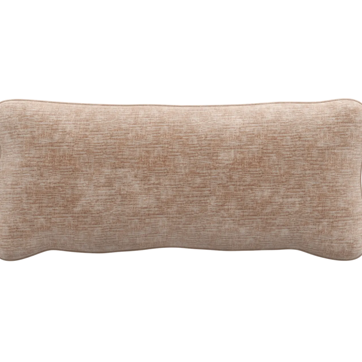 Bean kussen chenille velvet naturel