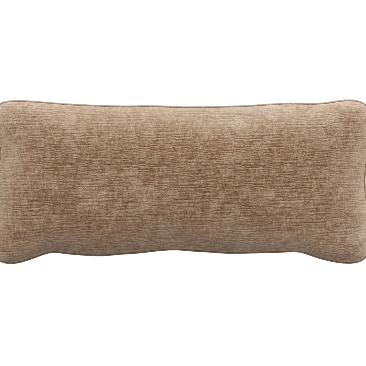 Bean kussen chenille velvet perzikroze